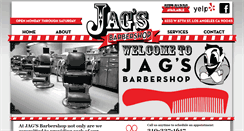 Desktop Screenshot of jagsbarbershop.com